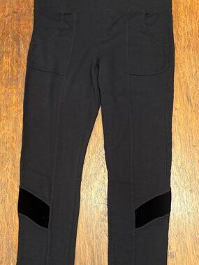 XCVI Leggings with Velvet Patches